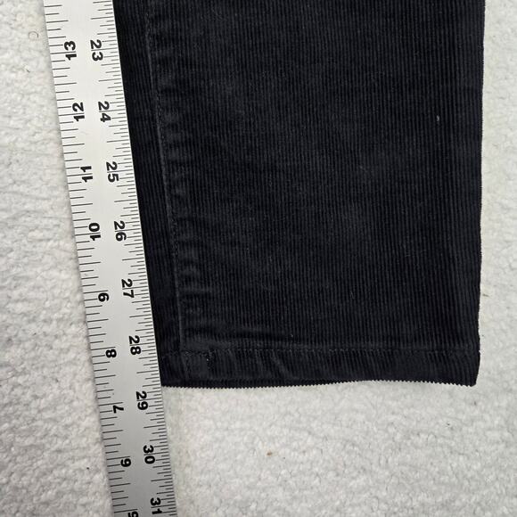 Gap True Skinny Corduroy Pants Womens 27 R Jeans Black New NWT - Picture 12 of 13